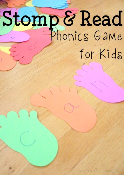 printable kindergarten easy books Phonics  Snippets Game  Kids for Stomp Time Out It School