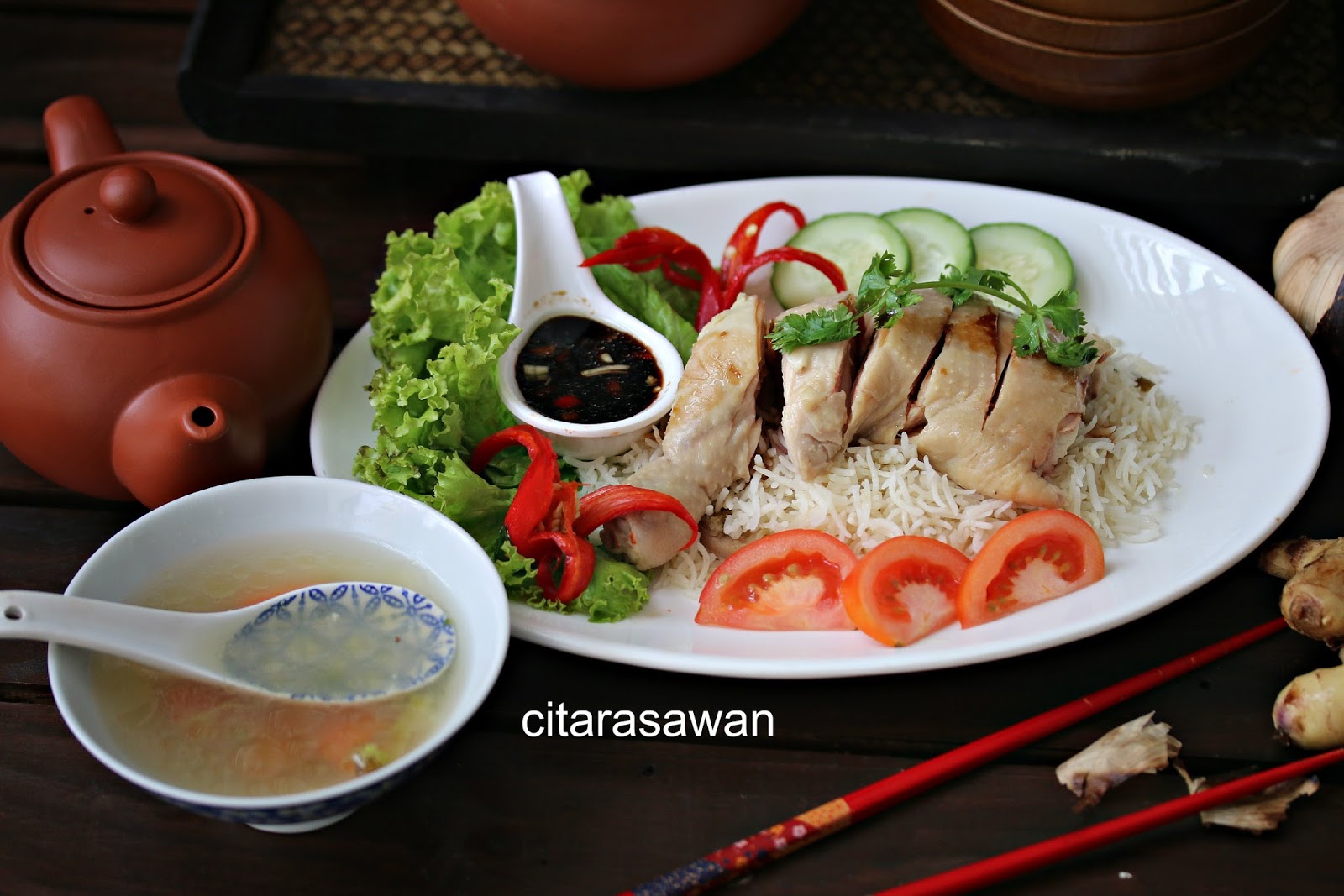 Nasi Ayam Ala Thai yang sangat sedap ~ Resepi Terbaik