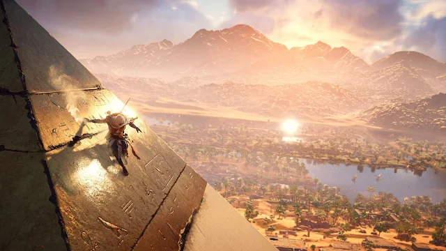Assassins Creed Origins Great Pyramid Games wallpaper.