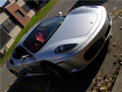 Silver Ferrari F430 Pictures 2