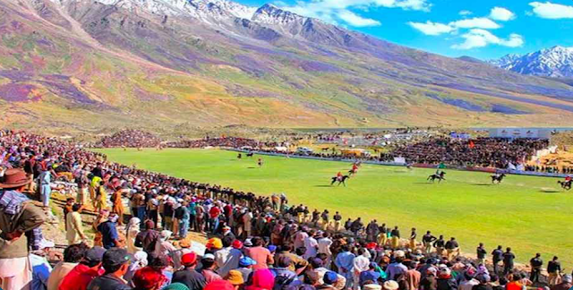 Where is the highest polo ground in the world?