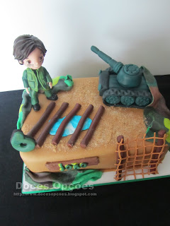 kids militar cake