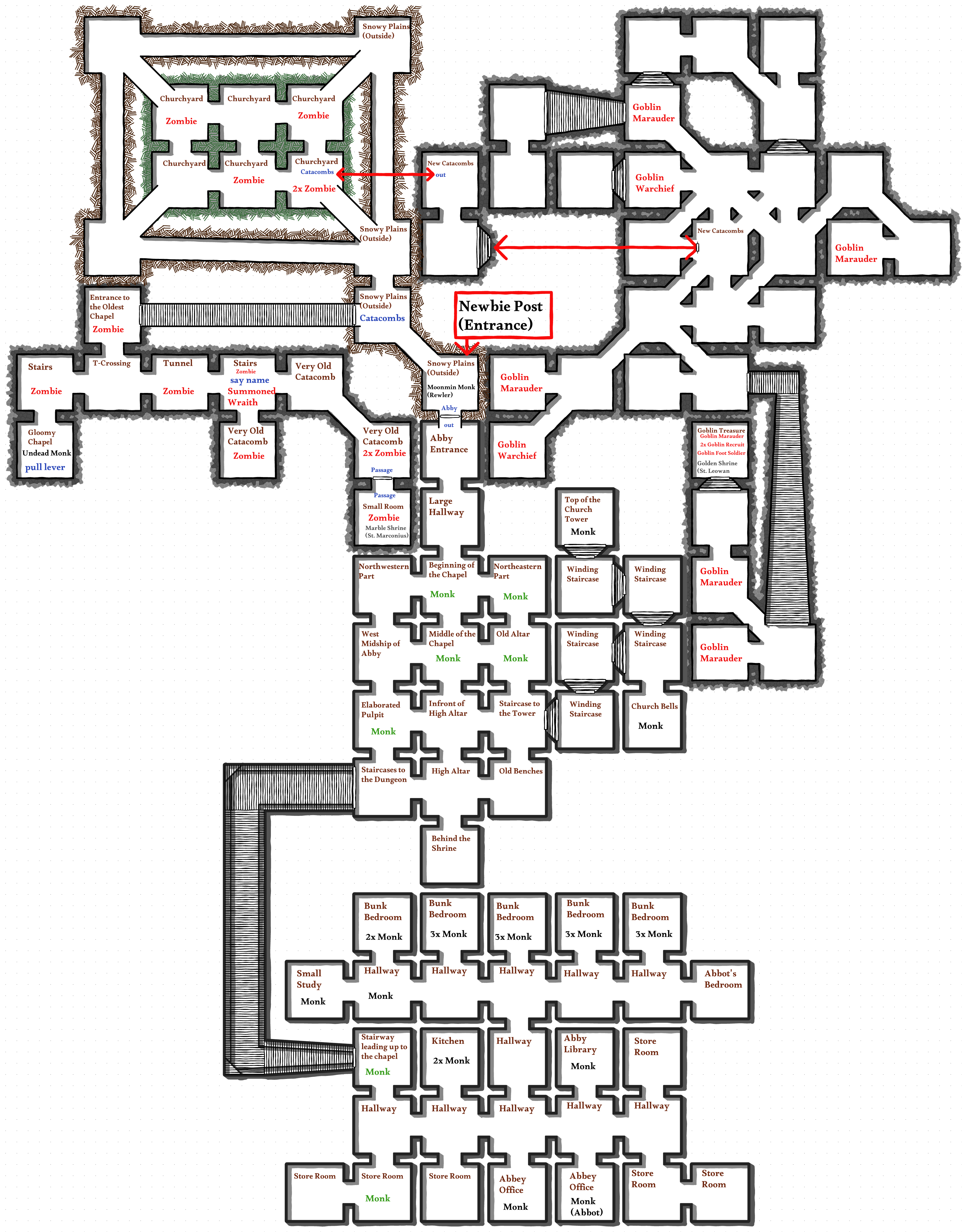 Map of St. Patric's