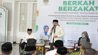 Gubernur Ridwan Kamil Apresiasi Kinerja BAZNAS Provinsi Jawa Barat