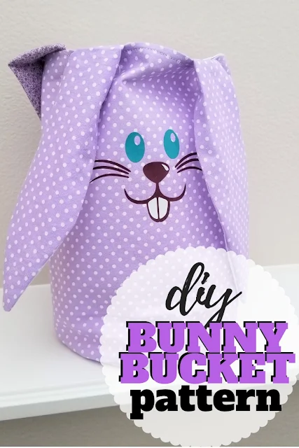 Download the free Easter basket pattern for both duck and bunny lovers.  Sew it up for your little one this Easter.