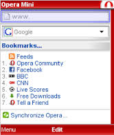 giam luu luong opera mini