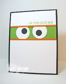 Eye Think You're Neat card-designed by Lori Tecler/Inking Aloud-stamps from Lawn Fawn