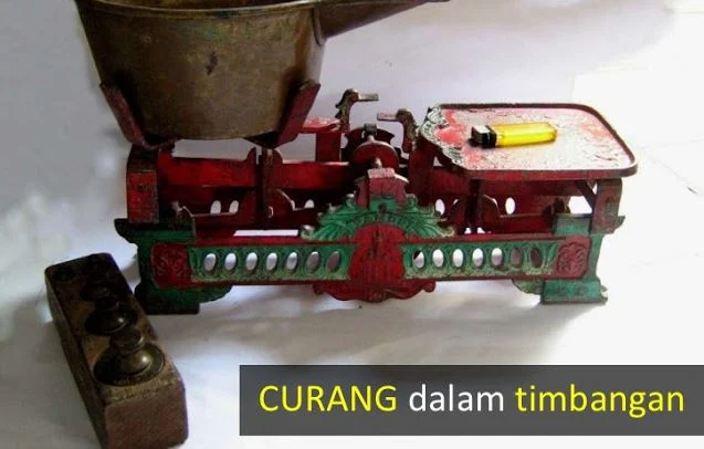 hukuman bagi pedagang yang curang atau tidak adil