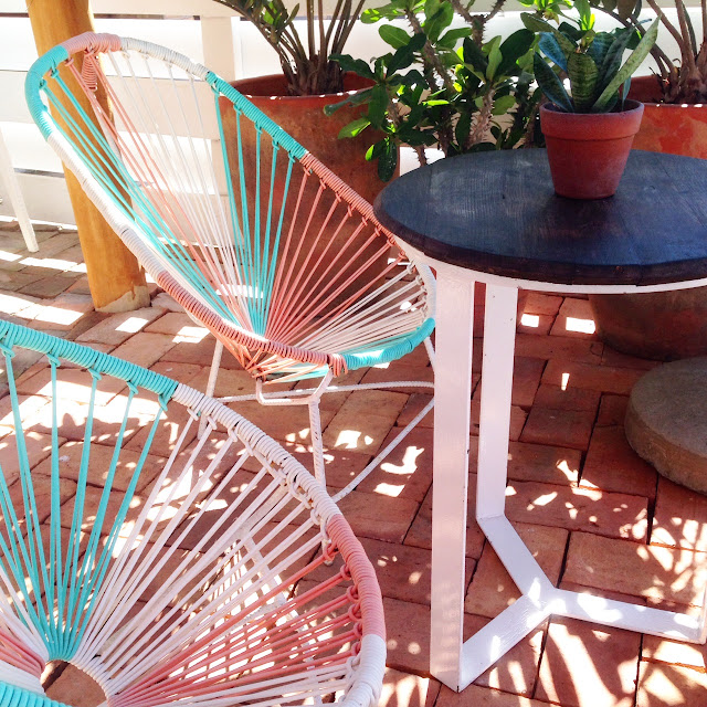 Alcapulco chairs in Sayulita Mexico