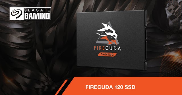 Seagate presenta la SSD SATA FireCuda 120 Gaming 