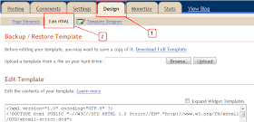Design Edit Html Blogger