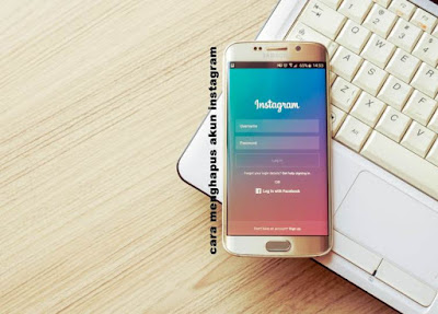 cara menghapus akun instagram