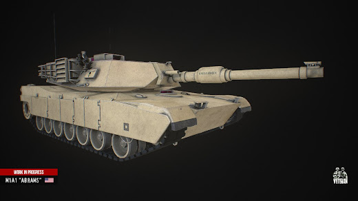 Arma3用現代戦MODのM1A1 Abrams 主力戦車