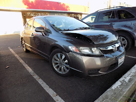 2011 Honda Civic before collision repairs at Almost Everything Auto Body.