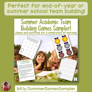 A Few Summer Dollar Deals! This post shares 8 dollar deals and 2 freebies that can be used at the end of the school year, during summer school, or in the early days of autumn!