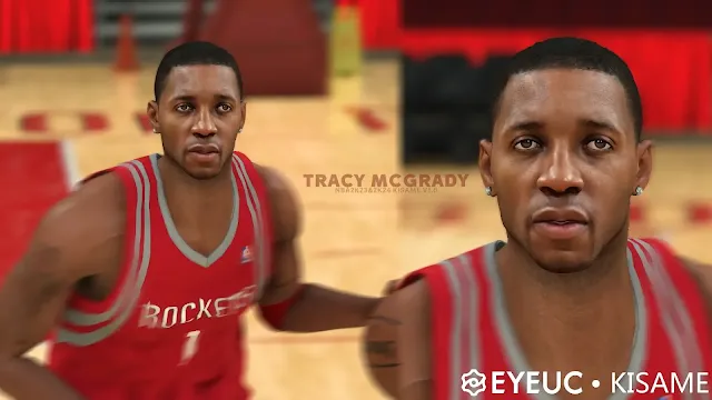 NBA 2K24 Tracy McGrady Cyberface & Body Update (Rockets)