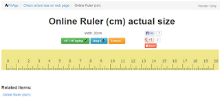 I might not be wrong If I say that everything you need is available over the web Top 10 Online Actual Size Rulers In Metric And Inches