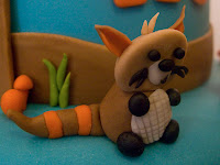 gateau animaux de la foret