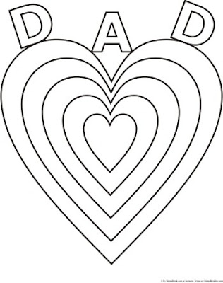 Dad Coloring Page