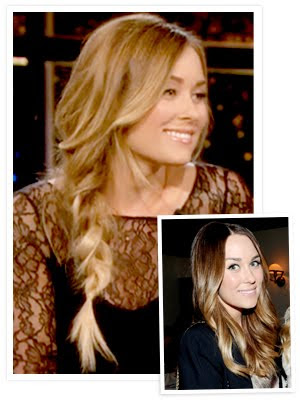 After revealing taupey brown strands in January style star Lauren Conrad 