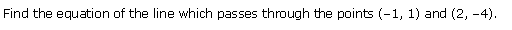 Solutions Class 11 Maths Chapter-10 (Straight Lines)