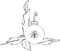 Christmas Ornaments Coloring Sheets