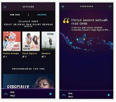 Aplikasi Musik Online Android