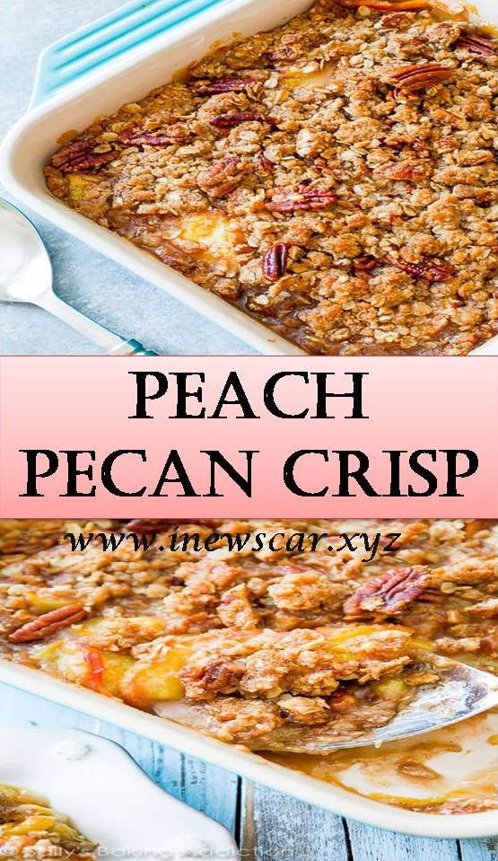 Peach Pecan Crisp