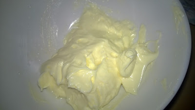 Frische selbst gemachte Butter