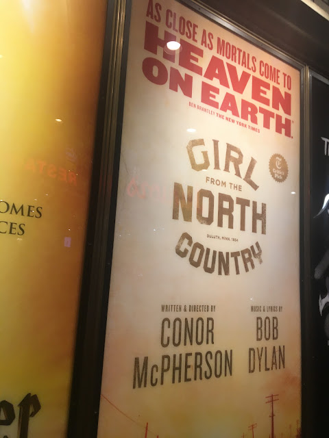 Girl From The North Country Shubert Alley Poster Broadway