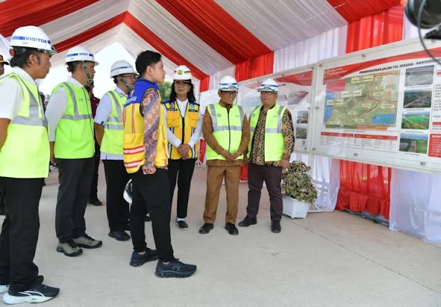 Wapres Tinjau Proyek Jalan Tol Rangkasbitung-Cileles, Pastikan Pembangunan Berjalan Optimal