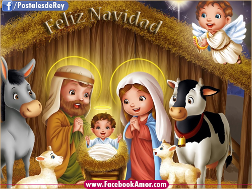 El nacimiento del niño Jesús. Cuento de Navidad