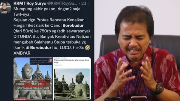 Hina Agama Budha, Roy Suryo Disemprot Pendukung Ahok: Polisi Harus Gerak Secepat Kasus Rendang Babi!