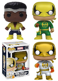 Heroes for Hire Luke Cage & Iron Fist Pop! Marvel Vinyl Figures by Funko