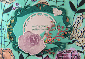 #thecraftythinker  #stampinup  #cardmaking  #minialbumtutorial  #3dproject , Ink It Stamp It Blog Hop, 3D project, Mini Album, Frosted Bouquet Framelits, Delicate Lace Edgelits, Stampin' Up Australia Demonstrator, Stephanie Fischer, Sydney NSW