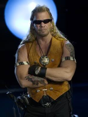 Duane Chapman Long Blonde Mullet Hairstyle