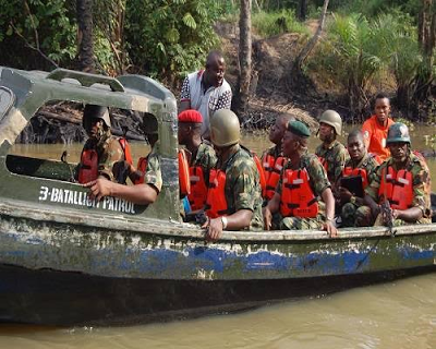 Soldiers Of The Operation Crocodile In The Niger Delta Drowned