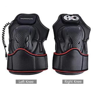 Alat Terapi Lutut Warmlife Infrared Magnetic Vibration Heating Massage Untuk Kesehatan