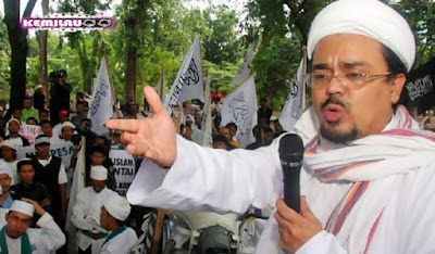 Ketua Umum Front Pembela Islam Muhammad Rizieq