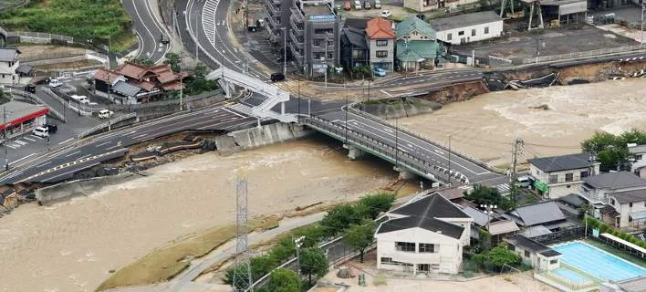 Ιαπωνία: Στους 69 οι νεκροί από τις άνευ προηγουμένου βροχοπτώσεις -Δεκάδες αγνοούμενοι