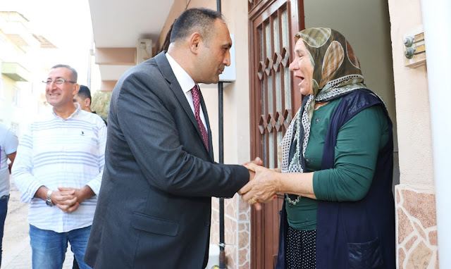 Vatandaşlardan Başkan Yılmaz’a Hizmet Teşekkürü