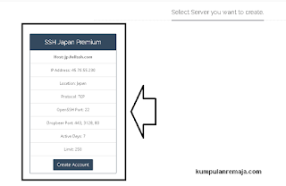 Pada kesempatan hari ini saya akan menunjukkan toturial bagi anda semua adalah   Cara Membuat Akun SSH Premuim di FullSSH Gratis