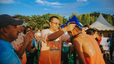 Lomba Lari Bank NTB Syariah 10K Samota Berjalan Sukses, Bang Zul: Insha Alloh, Tahun Depan Kita Gelar Lagi 