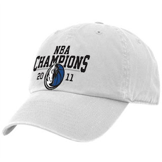 White Dallas Mavericks NBA Championship Hat