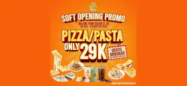 Hungry Pizza Matos Malang Promo Opening