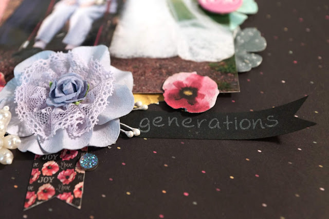 Generations: A Wedding Scrapbook Layout | Alice Scraps Wonderland