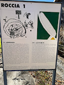 Rock 1 - information board