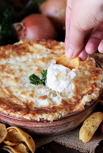 Hot Onion Souffle Dip Image