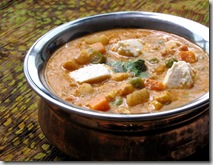 veg & paneer korma
