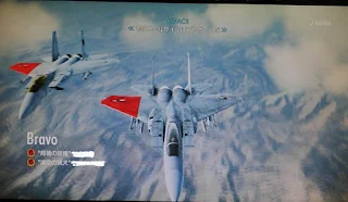 ACE COMBAT INFNTYゲーム画面より｜F-15C PIXY（ピクシーのイーグルを模した特別機体）｜(c)バンダイナムコエンターテインメント/PROJECT ACES